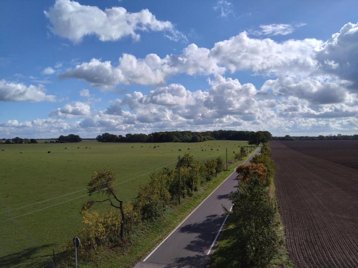 Grosszuegige Ferienwohnung Mit Weitem Ausblick Lichtenberg  Exteriör bild
