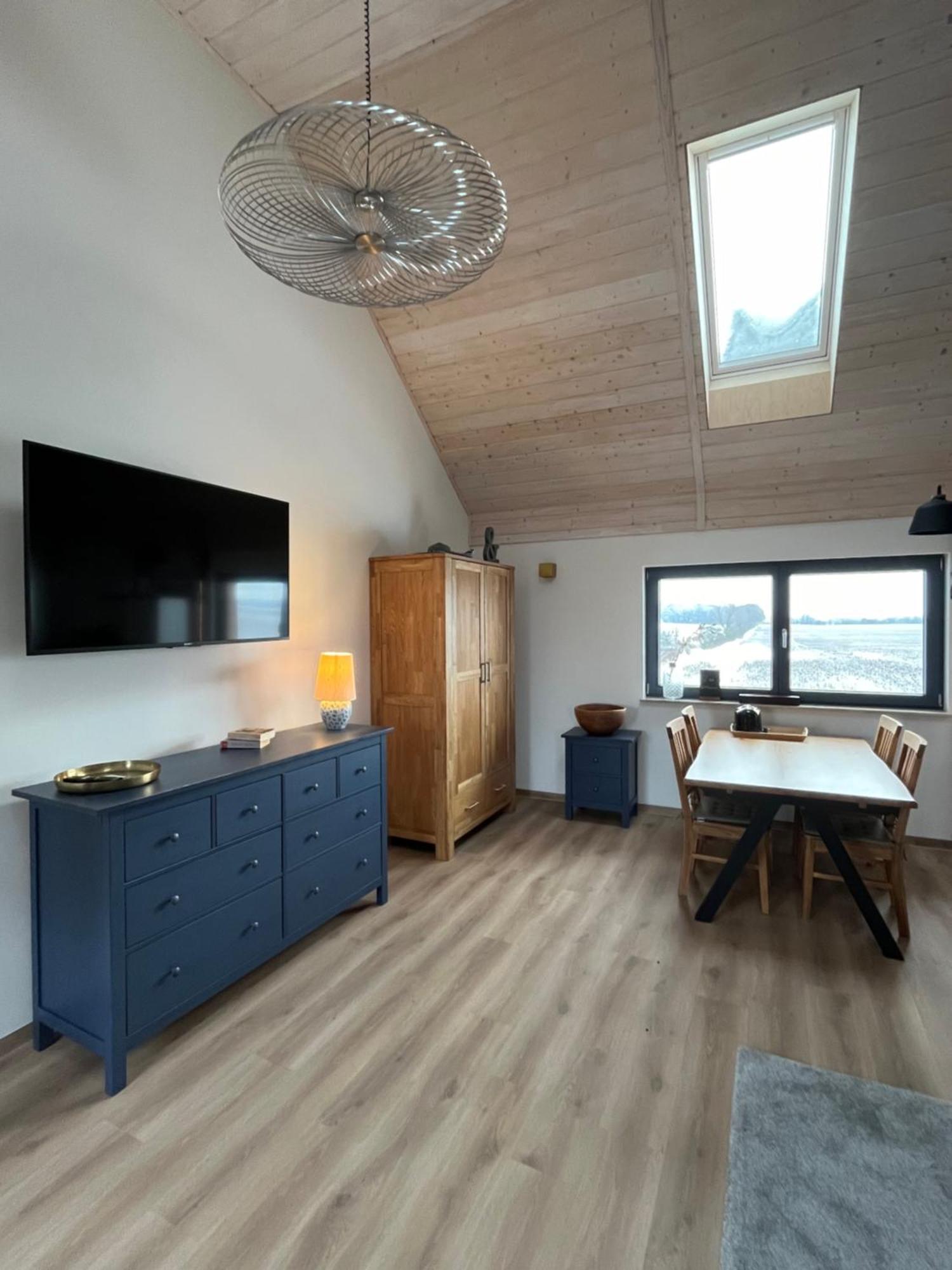 Grosszuegige Ferienwohnung Mit Weitem Ausblick Lichtenberg  Exteriör bild